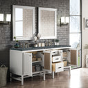 Glossy White / Parisien Bleu - 3 Faucet Holes