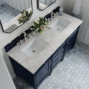 Victory Blue / Victorian Silver - 3 Faucet Holes