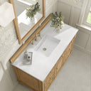 Light Natural Oak / White Zeus - 3 Faucet Holes