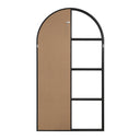 Renwil Trellis 69.75" H x 38" W Wall Mirror - Black