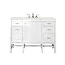 Glossy White / Eternal Jasmine Pearl - 3 Faucet Holes