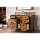 Saddle Brown / Eternal Jasmine Pearl - 3 Faucet Holes