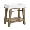 Weathered Timber / No Countertop