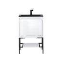 Glossy White / Matte Black / Charcoal Black - 1 Faucet Hole