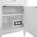 Bright White / Victorian Silver - 3 Faucet Holes