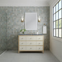 Sunwashed Oak / Parisien Bleu - 3 Faucet Holes
