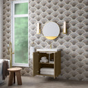 Walnut Whisper / Champagne Brass