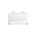Glossy White / Eternal Jasmine Pearl - 3 Faucet Holes