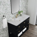 Carbon Oak / Victorian Silver - 1 Faucet Hole