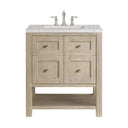 Whitewashed Oak / Eternal Jasmine Pearl - 3 Faucet Holes