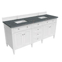 Bright White / Parisien Bleu - 3 Faucet Holes