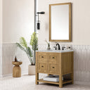 Light Natural Oak / Victorian Silver - 3 Faucet Holes