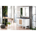 Glossy White / Charcoal Soapstone - 3 Faucet Holes