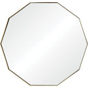 Renwil Cruz 40" Tall Irregular Wall Mirror - Yellow