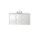 Glossy White / Eternal Jasmine Pearl - 3 Faucet Holes