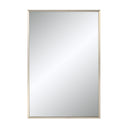 Renwil Pia 36" H x 24" W Wall Mirror - Yellow