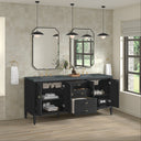 Carbon Oak / Parisien Bleu - 3 Faucet Holes