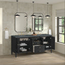Carbon Oak / Parisien Bleu - 3 Faucet Holes