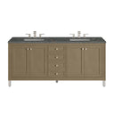 Walnut Whisper / Parisien Bleu - 3 Faucet Holes