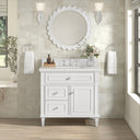 Bright White / Lime Delight - 3 Faucet Holes