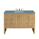 Light Natural Oak / Cala Blue - 3 Faucet Holes