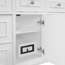 Bright White / White Zeus - 3 Faucet Holes
