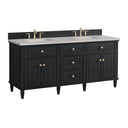Black Onyx / Eternal Jasmine Pearl - 3 Faucet Holes