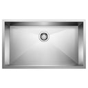 Blanco Precision R0 32" Super Single Bowl Undermount Stainless Steel Kitchen Sink