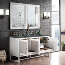 Glossy White / Parisien Bleu - 3 Faucet Holes