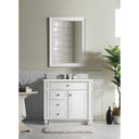 Bright White / Eternal Jasmine Pearl - 3 Faucet Holes