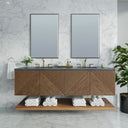Chestnut / Charcoal Soapstone - 3 Faucet Holes