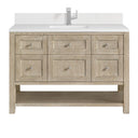 Whitewashed Oak / White Zeus - 1 Faucet Hole