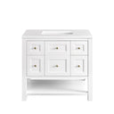 Bright White / White Zeus - 3 Faucet Holes