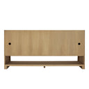 Seaside Oak / White Zeus - 3 Faucet Holes