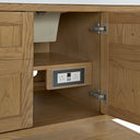 Light Natural Oak / Victorian Silver - 3 Faucet Holes
