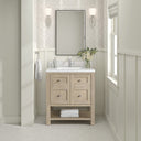 Whitewashed Oak / White Zeus - 1 Faucet Hole