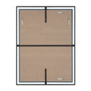 Renwil Marco 40" Tall Rectangle Wall Mirror - Black