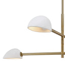 Renwil Tulla 40" Wide 4-Light Chandelier - Champagne