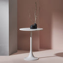 Renwil Alina Indoor Aluminum Table - White