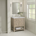 Whitewashed Oak / White Zeus - 3 Faucet Holes