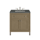 Walnut Whisper / Parisien Bleu - 3 Faucet Holes