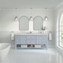 Serenity Blue / Eternal Jasmine Pearl - 3 Faucet Holes