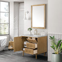 Light Natural Oak / Victorian Silver - 3 Faucet Holes