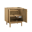 Light Natural Oak / No Countertop