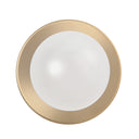 Renwil Dania 5" Burnished Brass 1-Light Wall Sconce