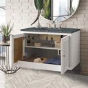 Glossy White / Parisien Bleu - 3 Faucet Holes