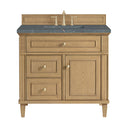 Light Natural Oak / Parisien Bleu - 3 Faucet Holes