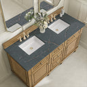 Light Natural Oak / Parisien Bleu - 3 Faucet Holes
