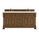Honey Oak / White Zeus - 3 Faucet Holes