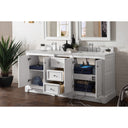 Bright White / Victorian Silver - 3 Faucet Holes